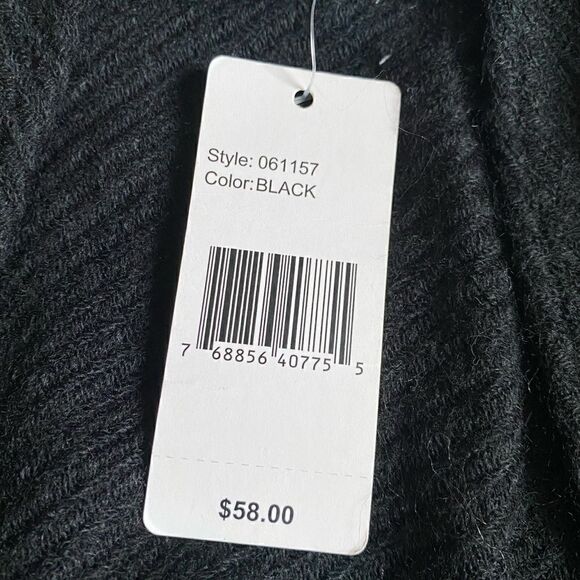 V. Fraas Open Front Sweater Poncho NEW - Picture 6 of 7